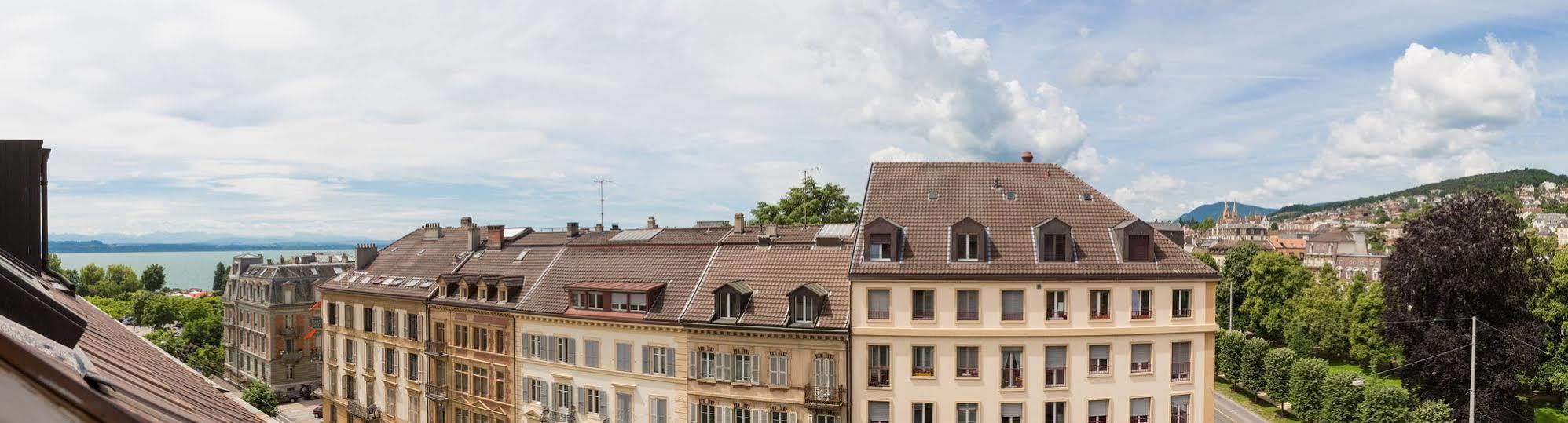 Hotel Des Arts Neuchâtel Exterior foto