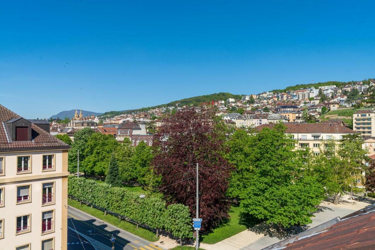 Hotel Des Arts Neuchâtel Exterior foto